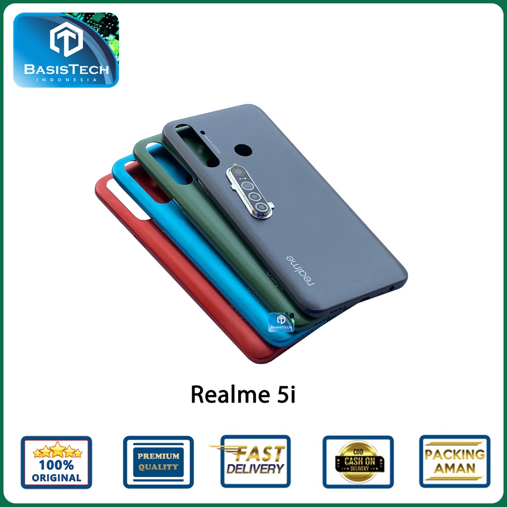 BACK COVER BACKDOOR CASING REALME 5i