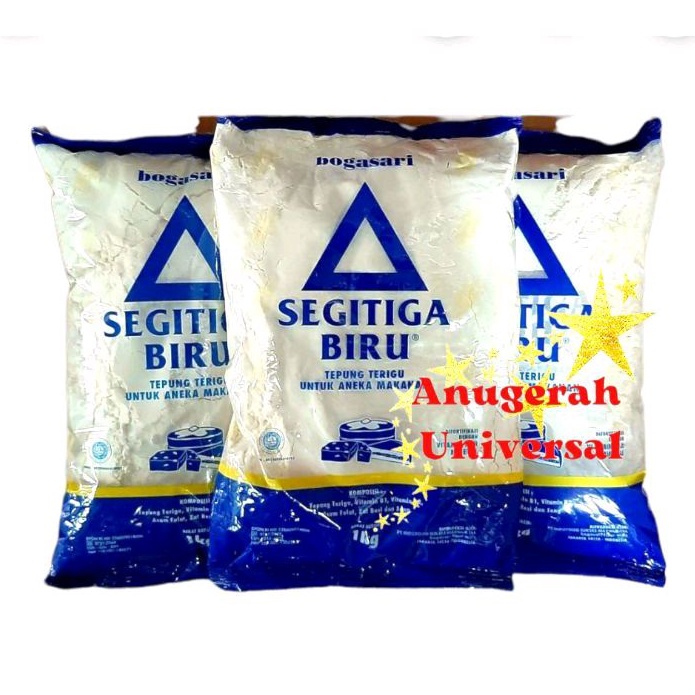 

Tepung Terigu Segitiga Biru ( EKonomis ) 1KG