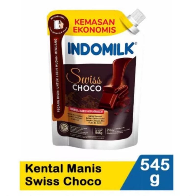

Susu Indomilk Kental Manis Swiss Choco