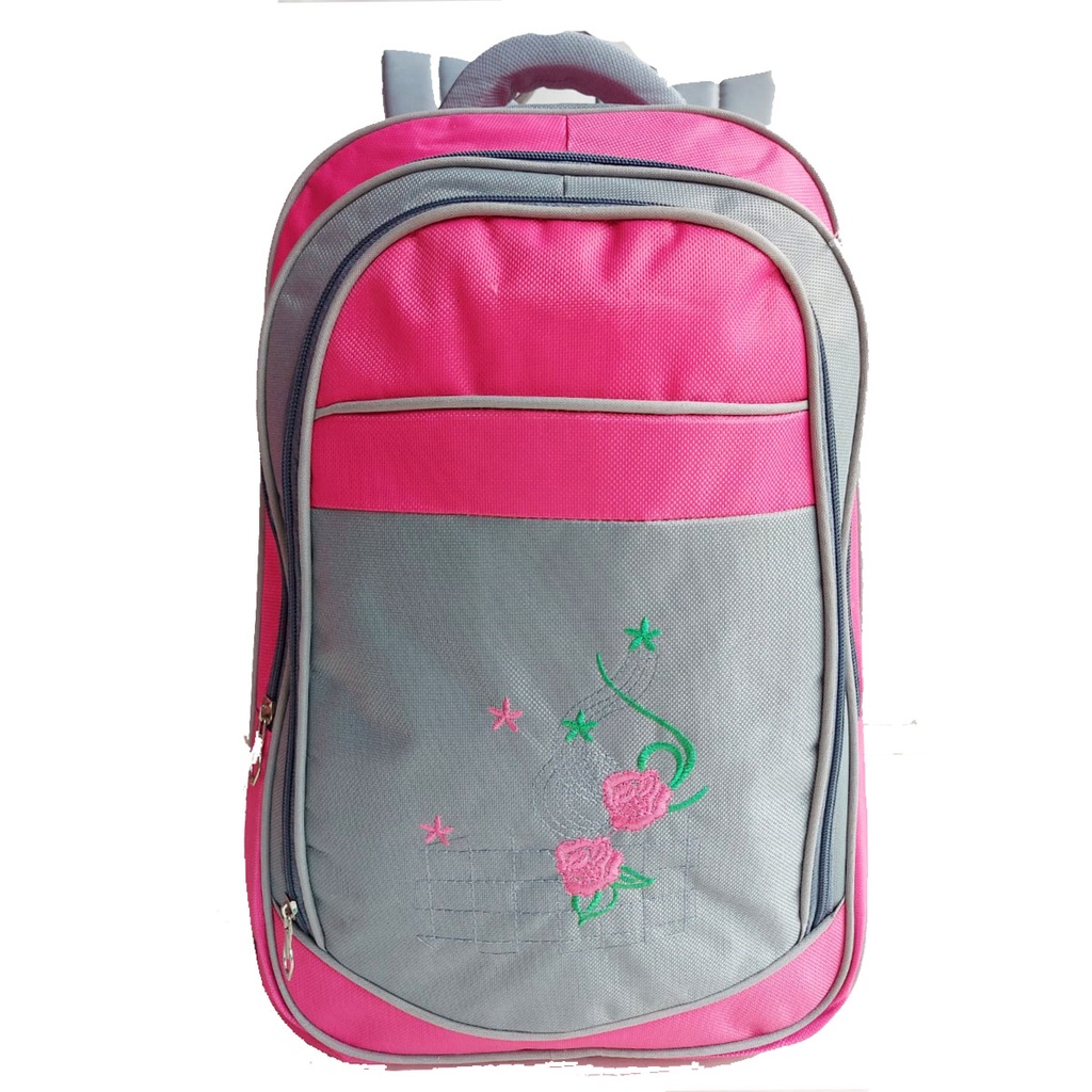 Tas Sekolah Anak SD-SMP Free Cover Hujan Tas Ransel Anak Perempuan