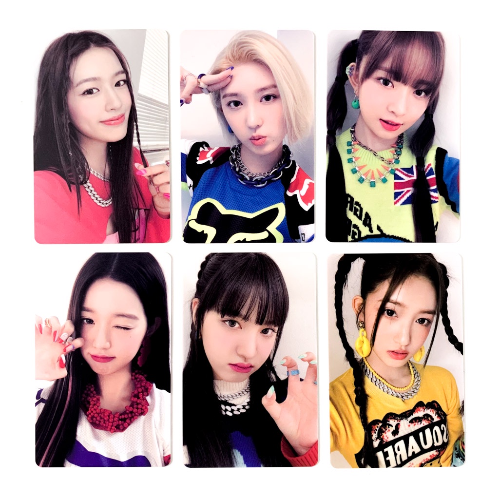 [sharing] IVE - After Like Photocard Benefit Ktown4u / SSQ / Bandina Lucky Draw LD