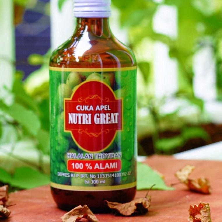 

✨STAR✨ Cuka Apel Nutri Great Nutrigreat Original 300ml grosir