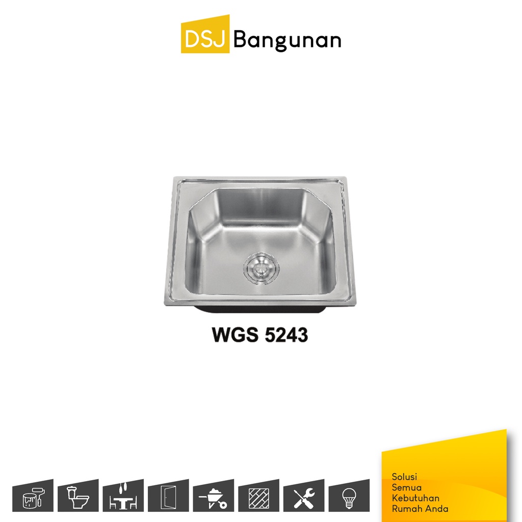 Wegen WGS 5243 Kitchen Sink / Bak Cuci Piring