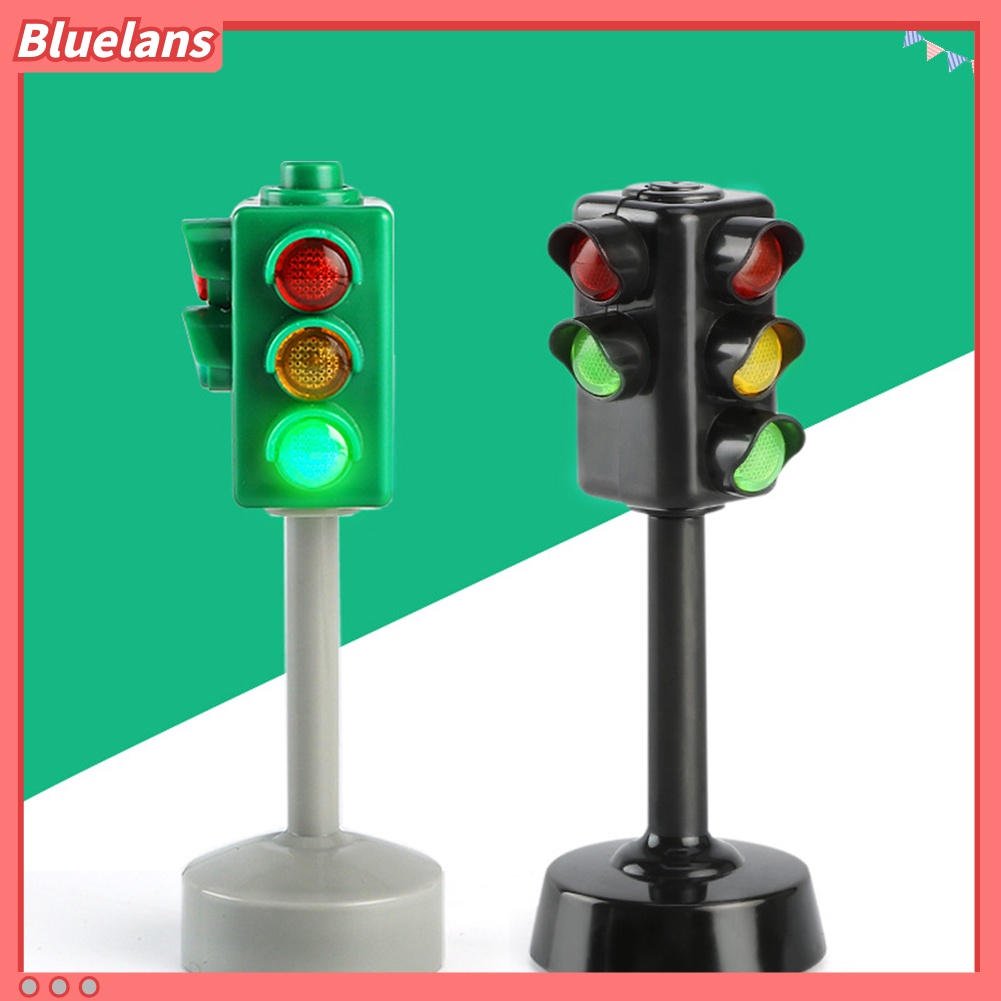 Mainan Lampu Lalu Lintas Mini Dengan Suara LED Untuk Edukasi Anak