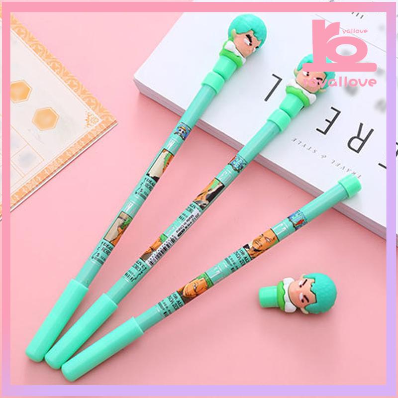 

CODSpinning Pen Pulpen Putar Karakter Anti Stress Pena Mainan Anak Spinner Balance One Piece-love