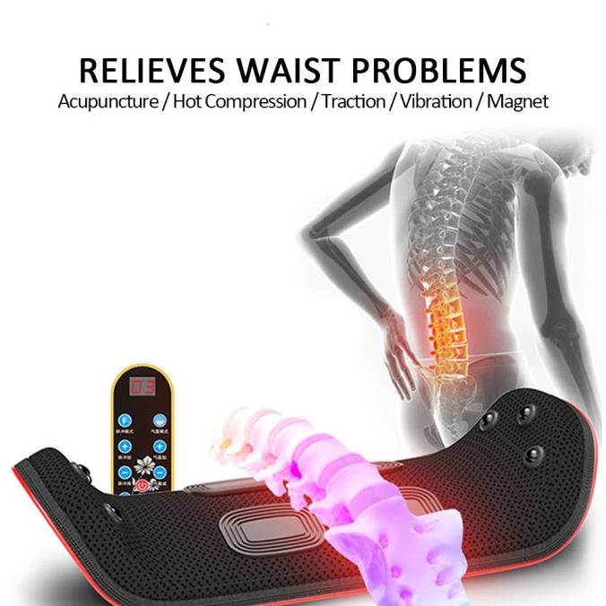 Electric Lumbar Traction Device Heating Massager- Alat Nyeri Pinggang