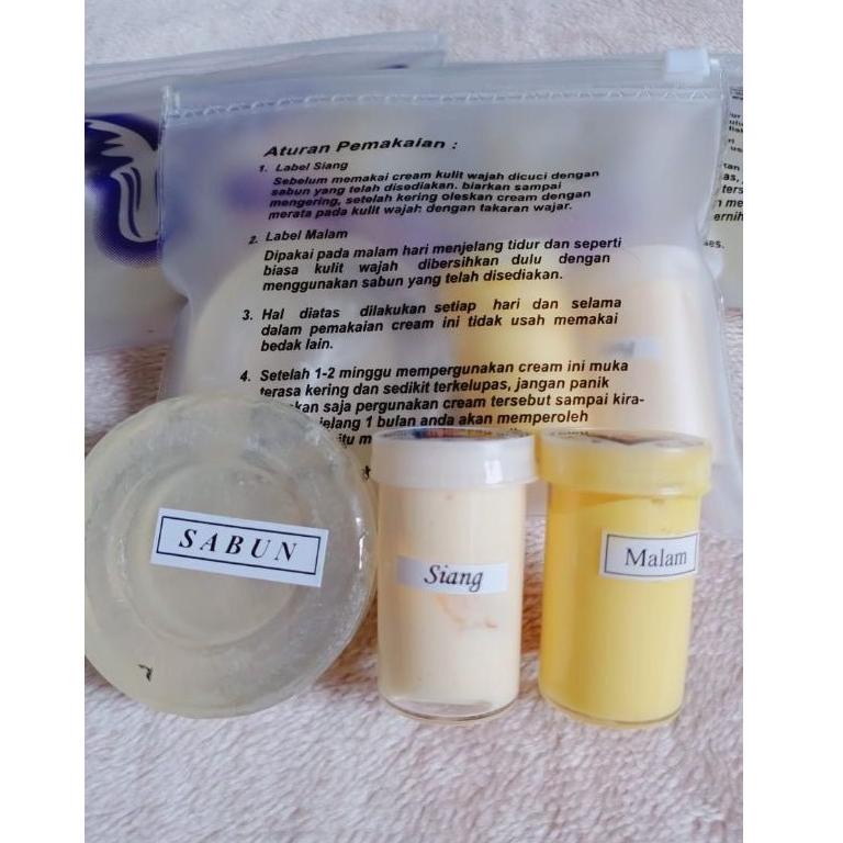 jz✢Terbaru★➜ Pemutih Wajah Cream JRG boneka barbie Kurus Bioneosoft Biosoft 3in1 83 ✢