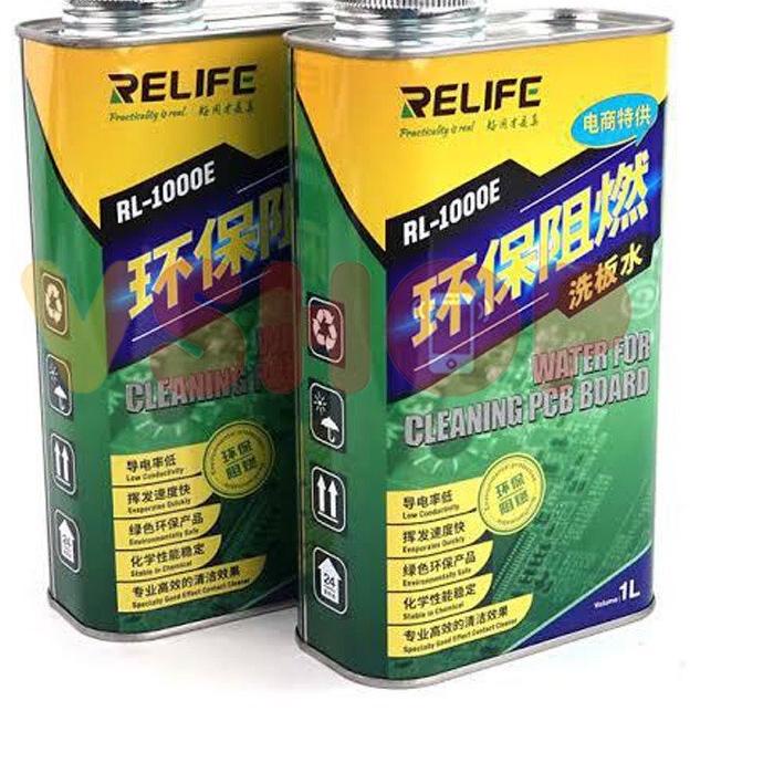 BISA COD ✔️CAIRAN PEMBERSIH PCB RELIFE RL-1000E WATER FOR CLEANING PCB BOARD 1L|SQ2