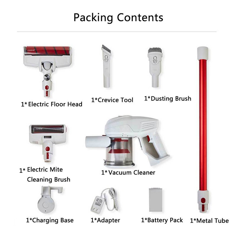 JIMMY JV51 Handheld Cordless Stick Vacuum Cleaner Penyedot Debu 17KPa