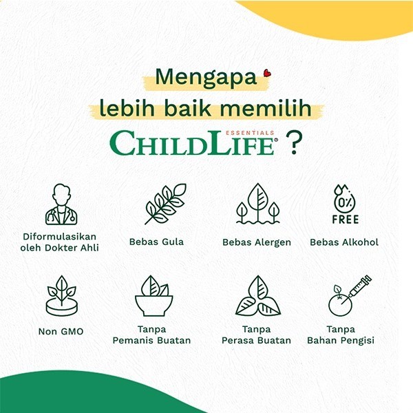 CHILDLIFE MULTIVITAMIN ANAK D3 ECHINACEA VITAMIN C