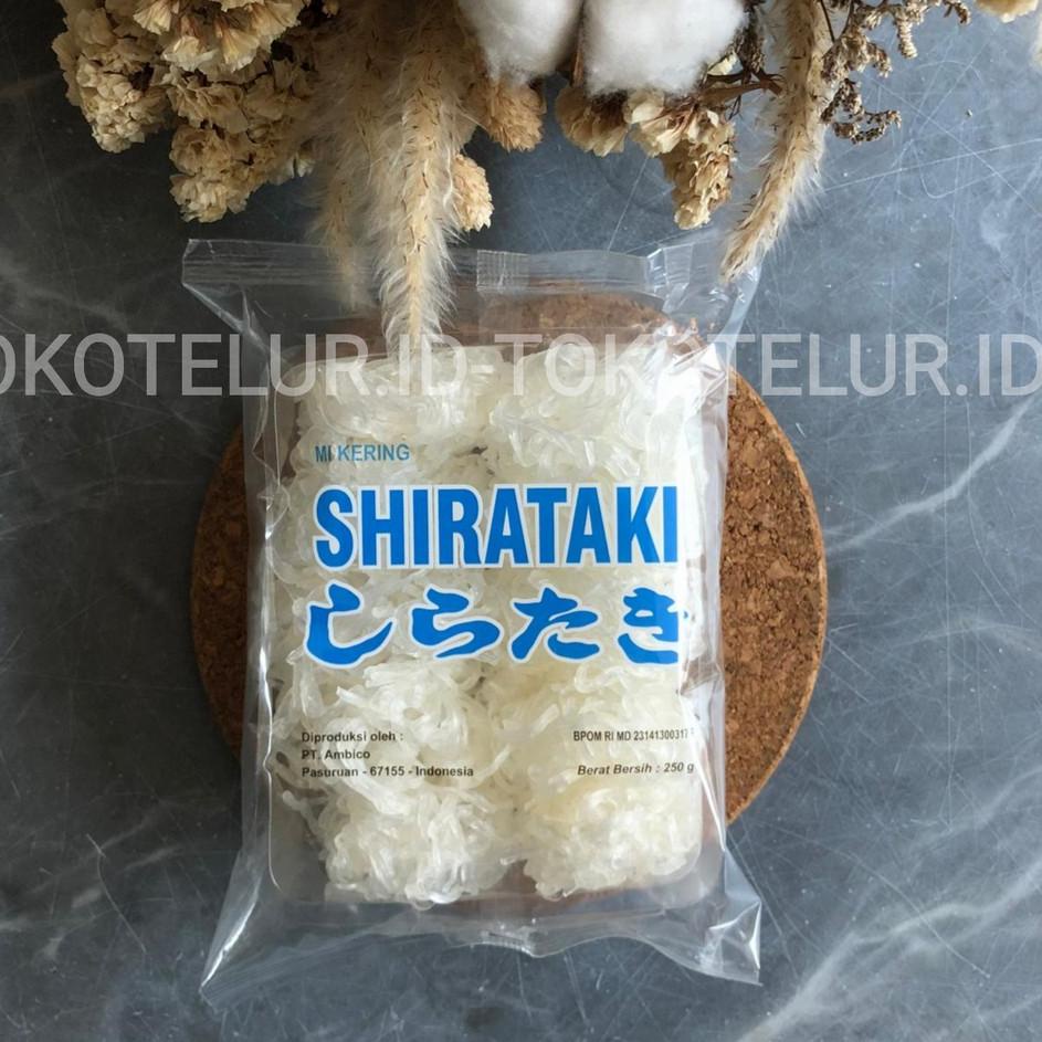 

Cuma Sehari--Dry Shirataki Noodle (Mie Shirataki Kering) 250Gram isi 10