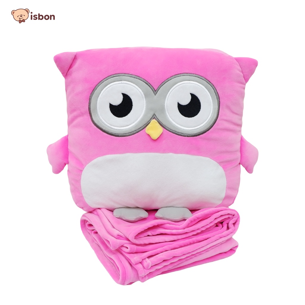 ISTANA BONEKA Balmut Bantal Selimut ISTANA BONEKA Balmut Kotak Owl Fanta