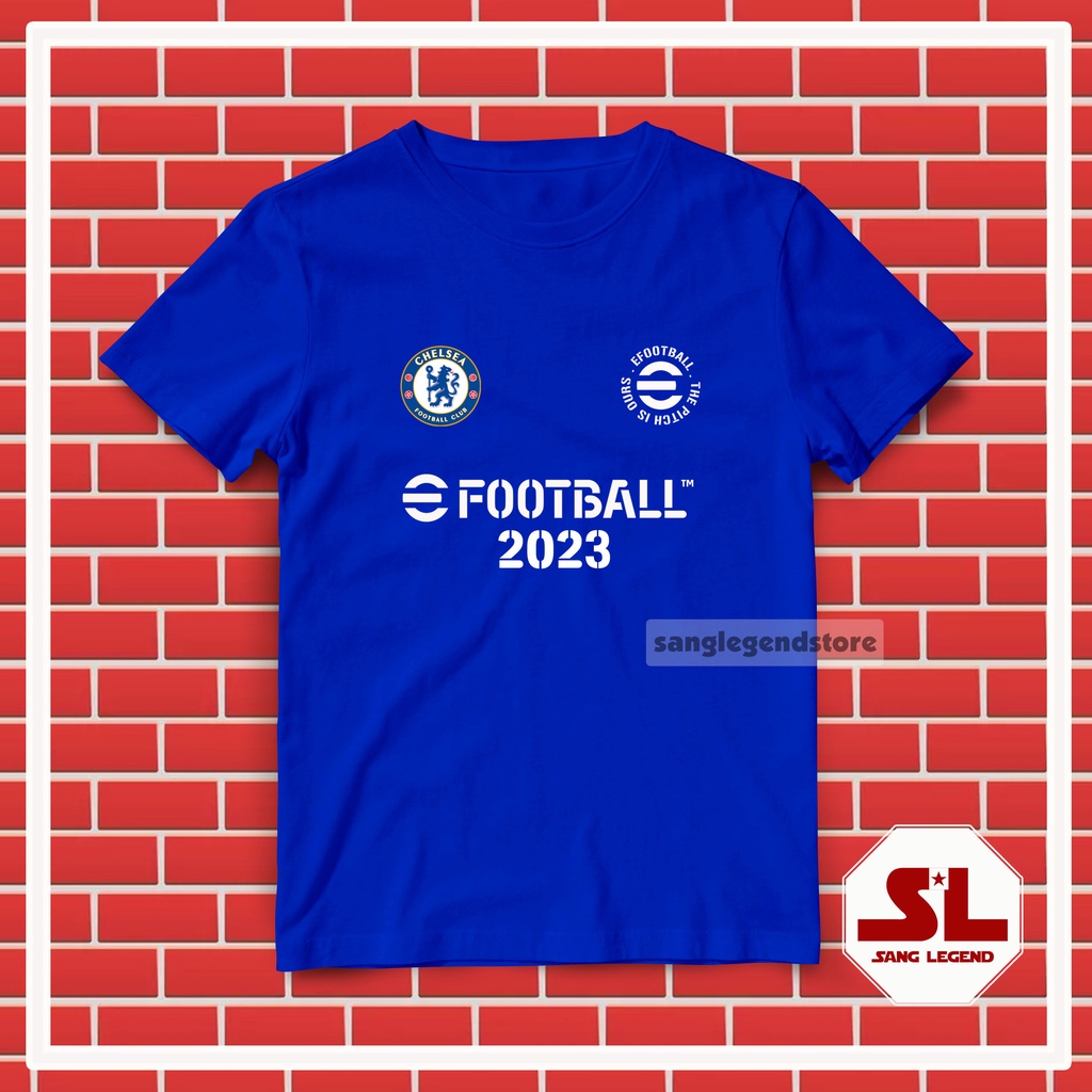 KAOS TSHIRT DISTRO PRIA EFOOTBALL PES MOBILE CLUB CHELSEA.AA 2023