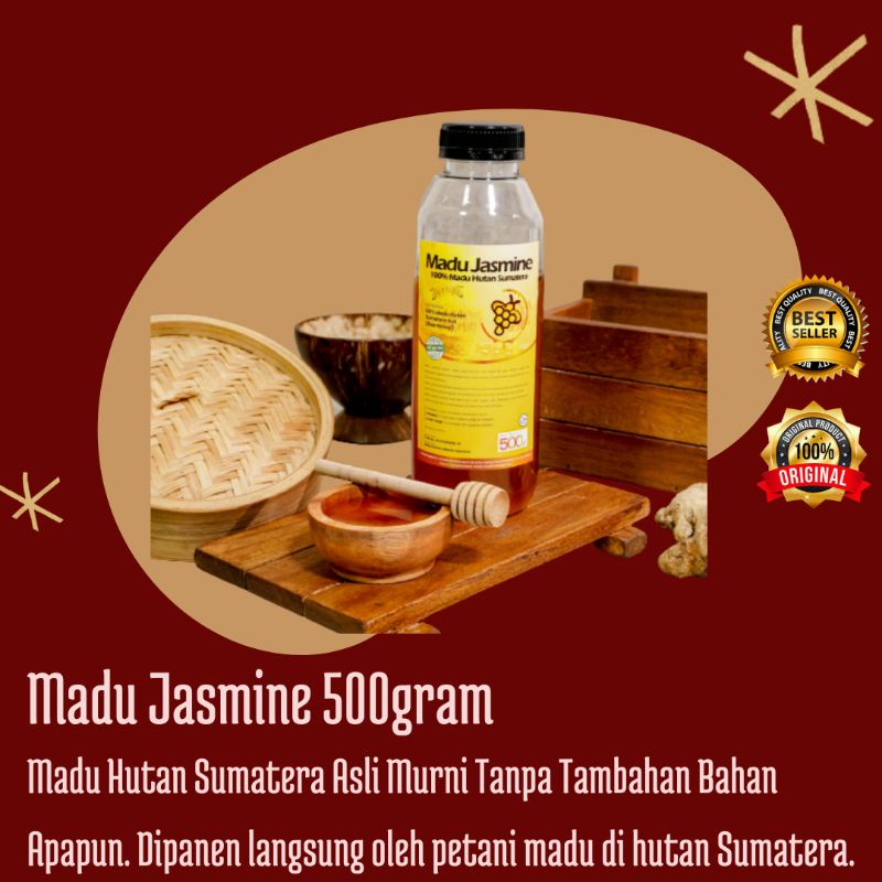 

Madu Jasmine 500gram Madu hutan Asli Sumatera Madu Asli Madu Murni Raw Honey Pure Honey