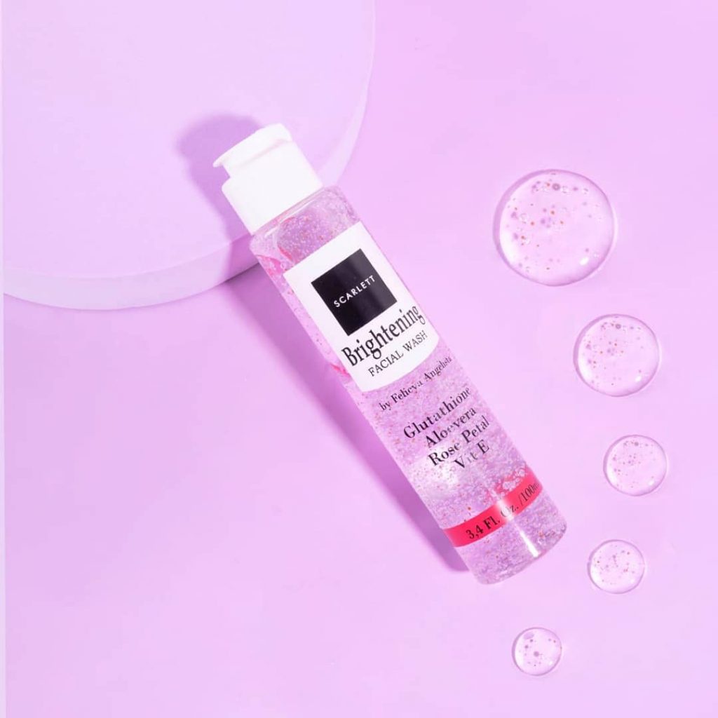 Scarlett Whitening Facial Wash + Brightly Ever After Serum Rumah Cantik 354 Facial Care Perawatan Wajah