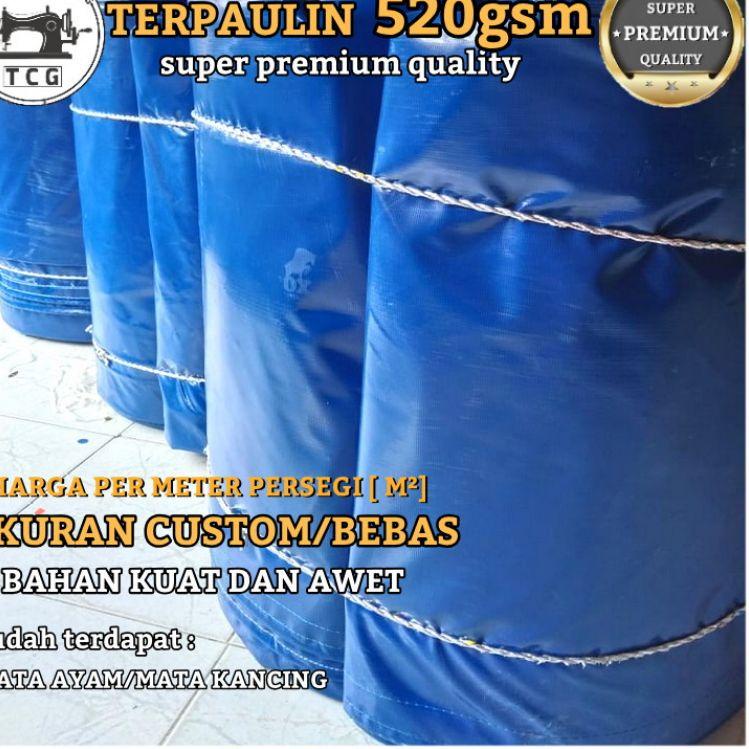 Diskon Hari Ini Terpal Terpaulin Korea 520gsm (semi karet) 100% Original