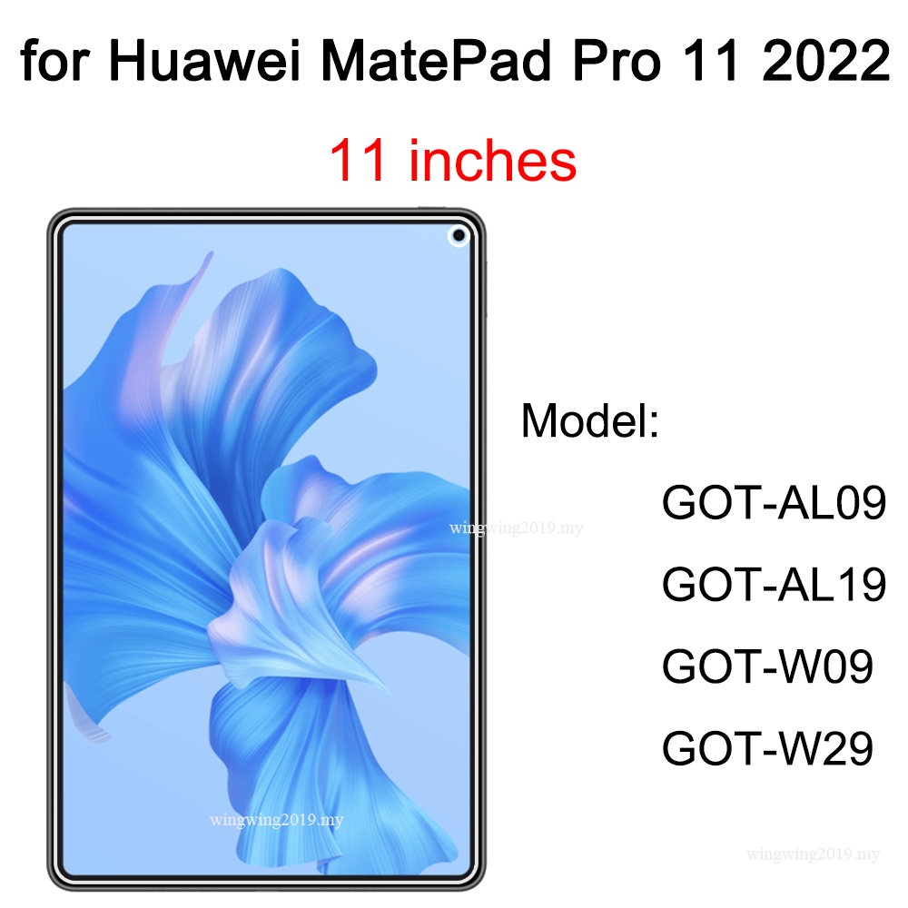 Pelindung Layar Tempered Glass HD Untuk Huawei MatePad 10.4 10.8 Pro 11 T8 T 10s 2022 2021 MediaPad T5 T3 10 T1 7.0 8.0 10.1