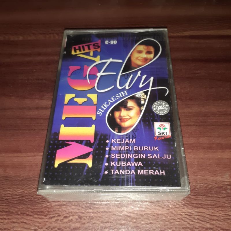 Kaset ELVY SUKAESIH - Mega Hits - SEGEL