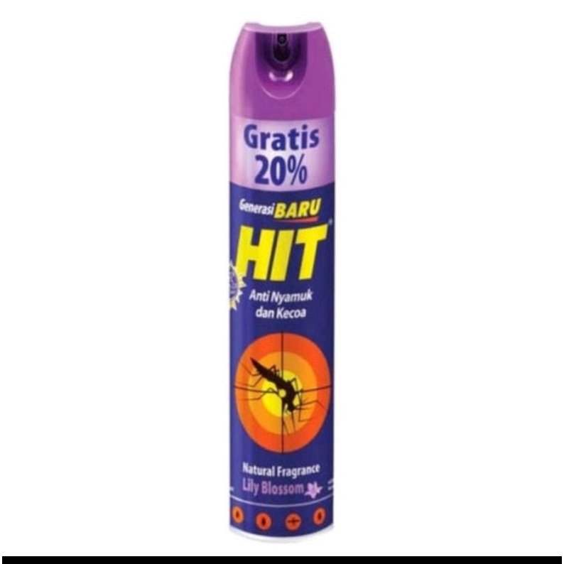 HIT 0,12 AE ANTI NYAMUK SPRAY 600 ML // OBAT NYAMUK HIT // HIT SPRAY (khusus wilayah pulau jawa)