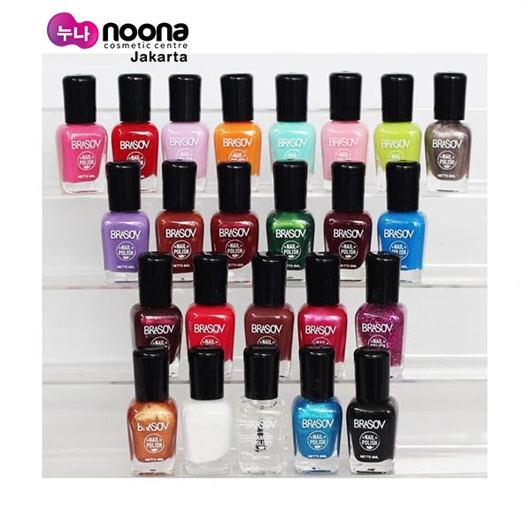 BRASOV KUTEK NAIL POLISH WARNA 8ML ( RANDOM )