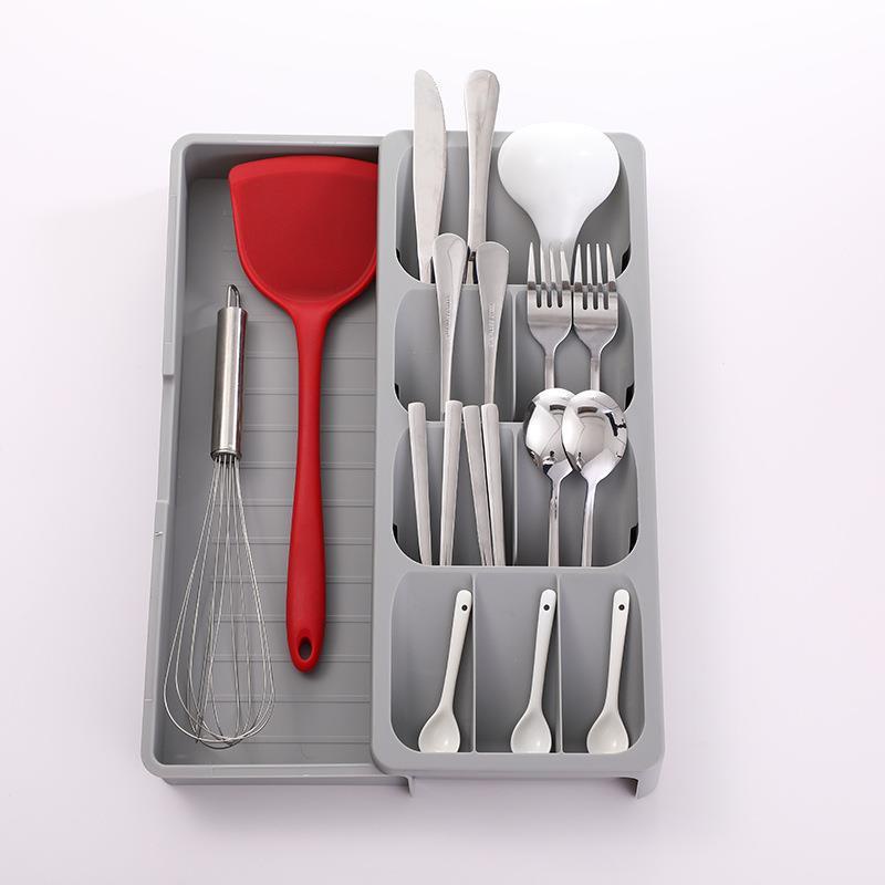 Rak Tempat Sendok Garpu Sumpit Spatula Organizer Laci Kitchen Set Lemari Dapur