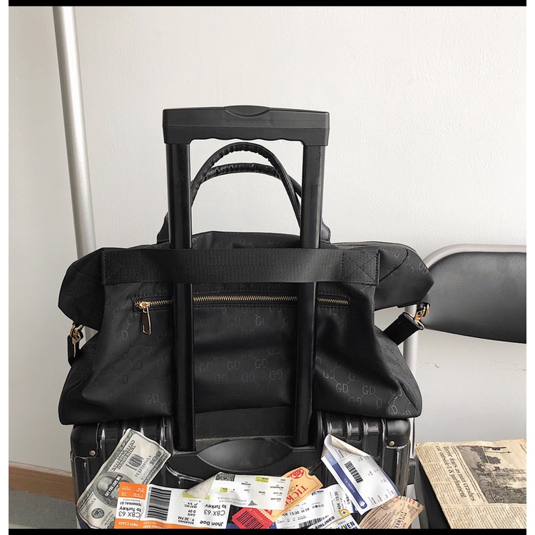 MV_Marvelouz MV137861 Tas TRAVEL DUFFEL Unisex Canvas Motif Terbaru 1kg bisa 2 tas supplier tas import CR7861 LT2170