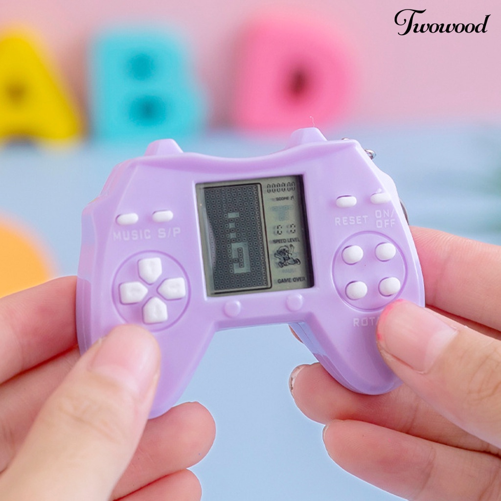 Twowood Gantungan Kunci Konsol Game Mini Portable Bahan ABS