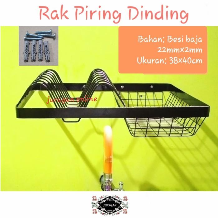 Rak Piring Rak Piring Wastafel Dinding/Rak Peniris Piring/Rak Piring Gantung