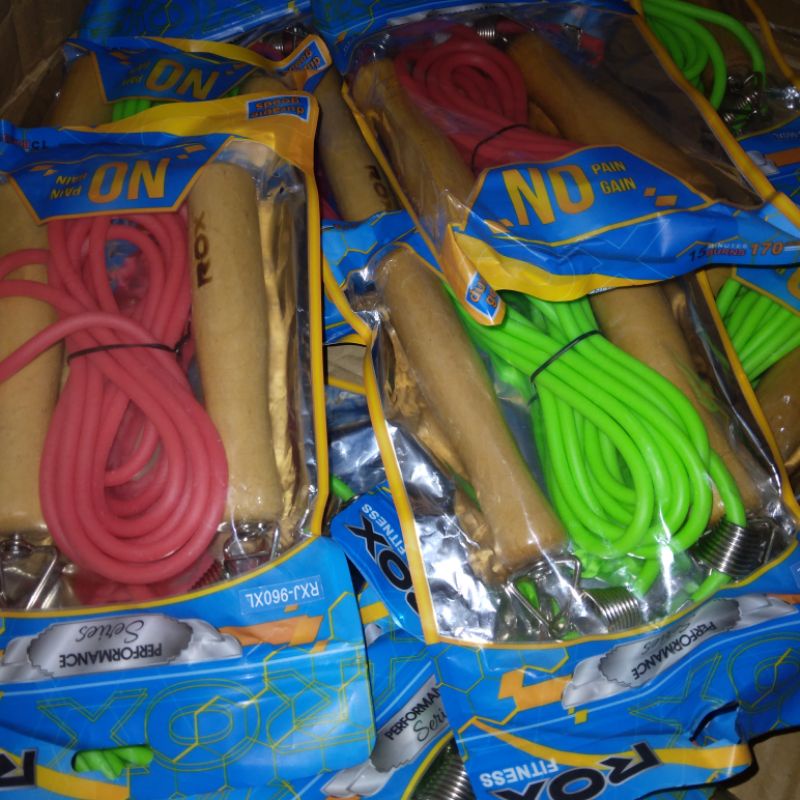 Tali skipping Kayu ROX panjang tali hampir 3mtr