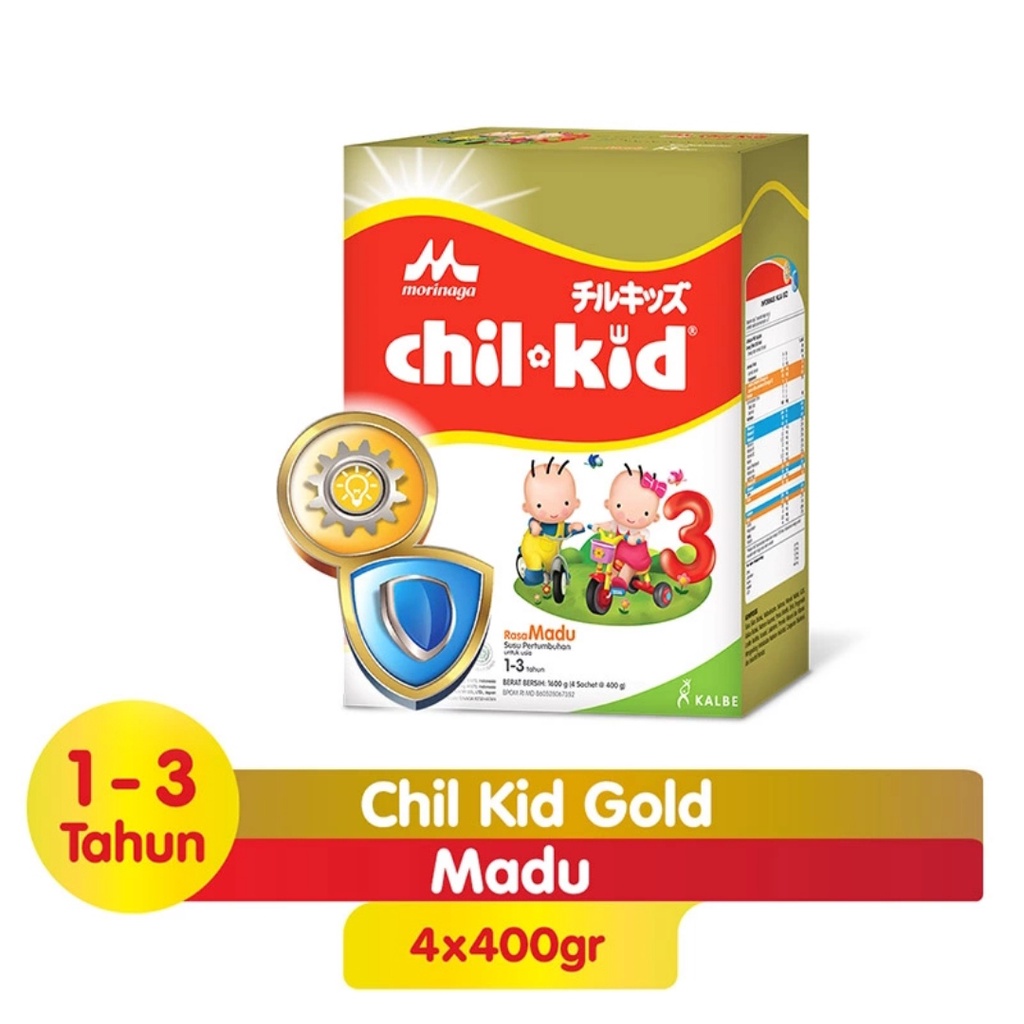 

CHIL KID Gold Susu Madu / Vanila Box - 1600gr