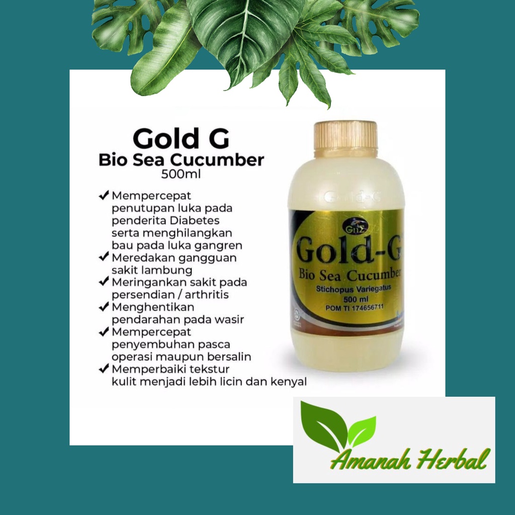 

GOLD G 500ml Gamat Teripang Emas