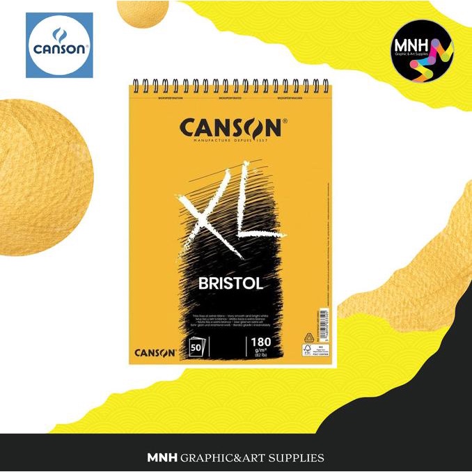 

BIG SALE DRAWING BOOK CANSON XL BRISTOL 180G A3 - A4 SALE