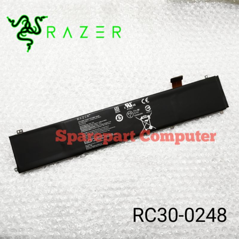 Battery Baterai Razer Blade 15 2018 RTX2070 Max-Q RZ09-0238 6E91 RC30-0248 ORI