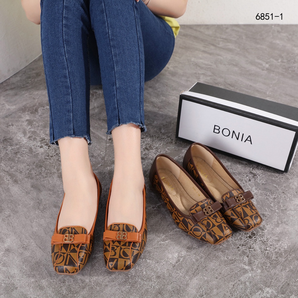FLAT SHOES WANITA SLIP ON BB A6851-1