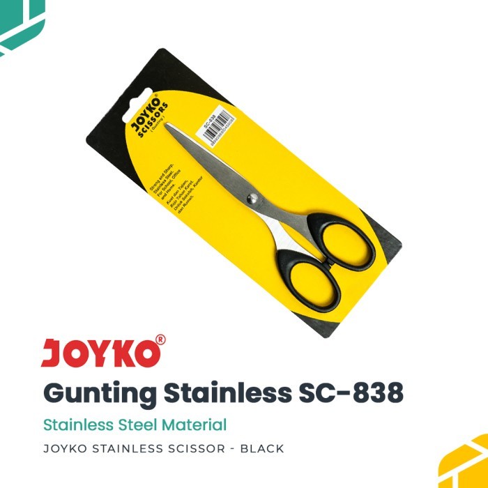 

Pemotong Joyko Gunting Stainless Scissors Sc-838