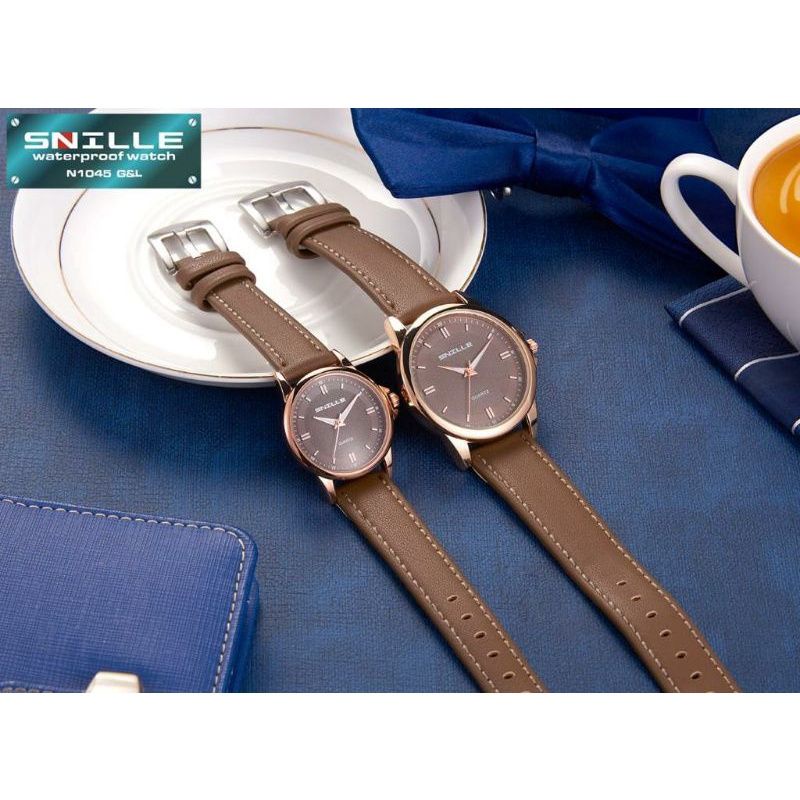 JAM TANGAN COUPLE ORIGINAL SNILLE WATER RESIST SN004 BISA SATUAN