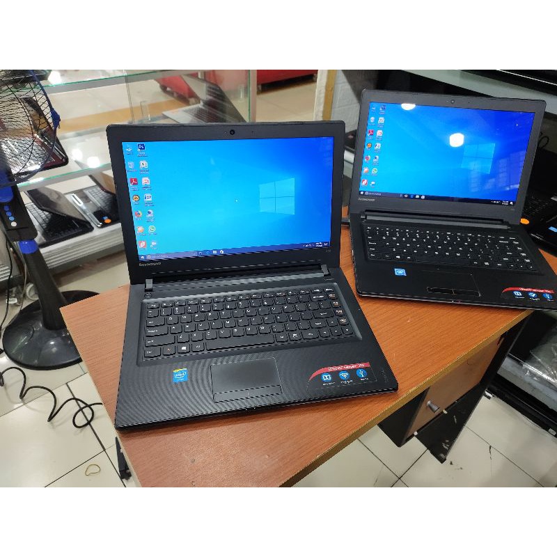 Promo termurah Laptop Lenovo 14Inch Ada Kamera DVD Hardisk 500GB siap pakai