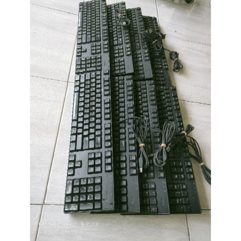 Keyboard Dell USB Built Up, Murah, Mulus, Dan Bergaransi