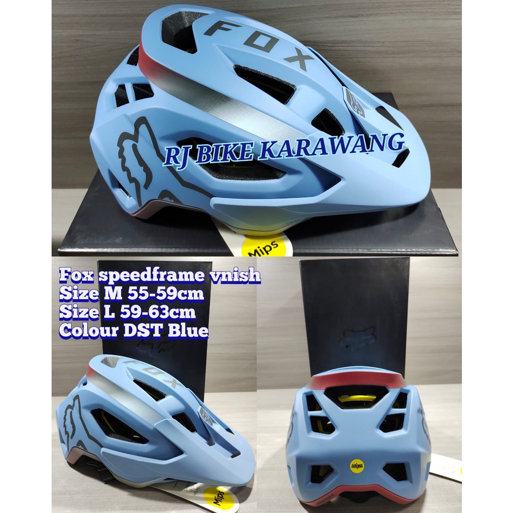 HELM SEPEDA FOX SPEEDFRAME VNISH CE