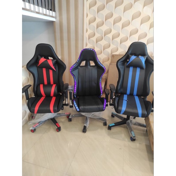 Kursi Gaming Lampu Kece