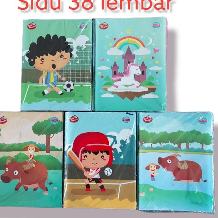 

Terlaris Buku Tulis Sidu 38 Lembar 1pak isi 10 buku 스