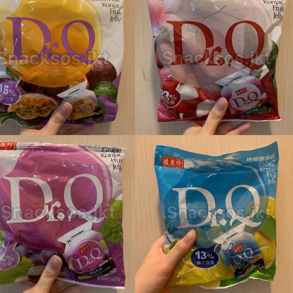 

10.10 BRANDS FESTIVAL DR.Q TRIKO KONJAC FRUIT JELLY GRAPE / LEMON / PASSION FRUIT / LYCHEE - TAIWAN serbuuu !