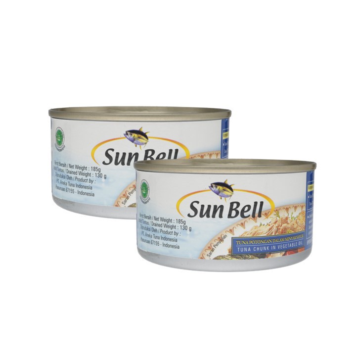 

Sun Bell Tuna Kaleng Dalam Minyak Sayur 185 gr