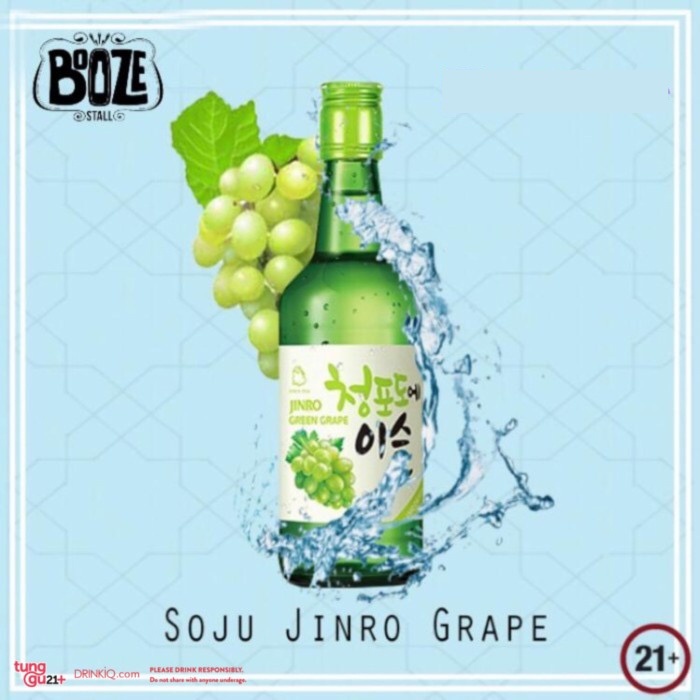 Soju Jinro Green Grape 360ml