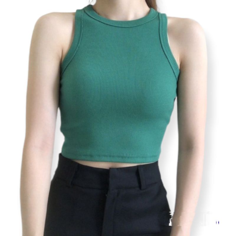 SN - Crop Tangtop ribbed slimfit korean