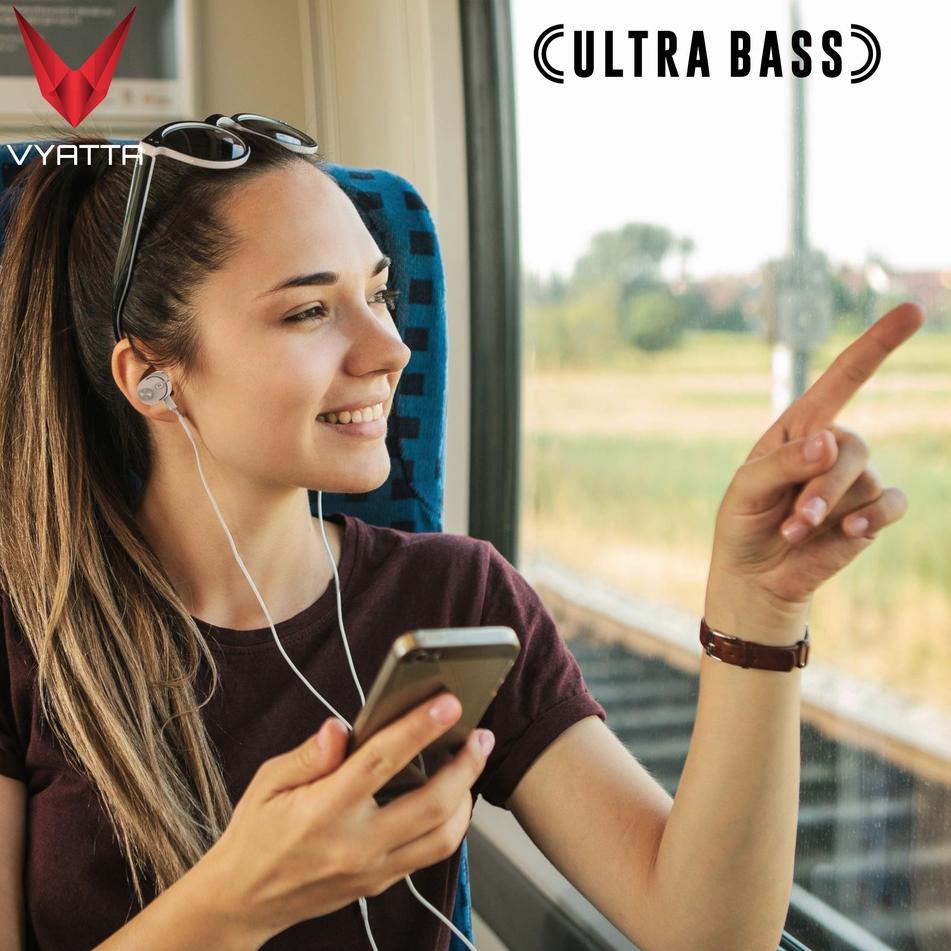 Rekomendasi VYATTA BOOM E Earphone / Headset / Handsfree - Ultra Bass