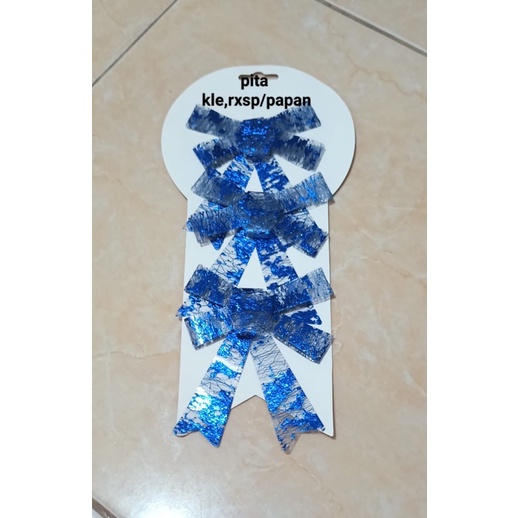 Pita-pita besar natal untuk dekorasi natal dan pohon natal nuansa natal