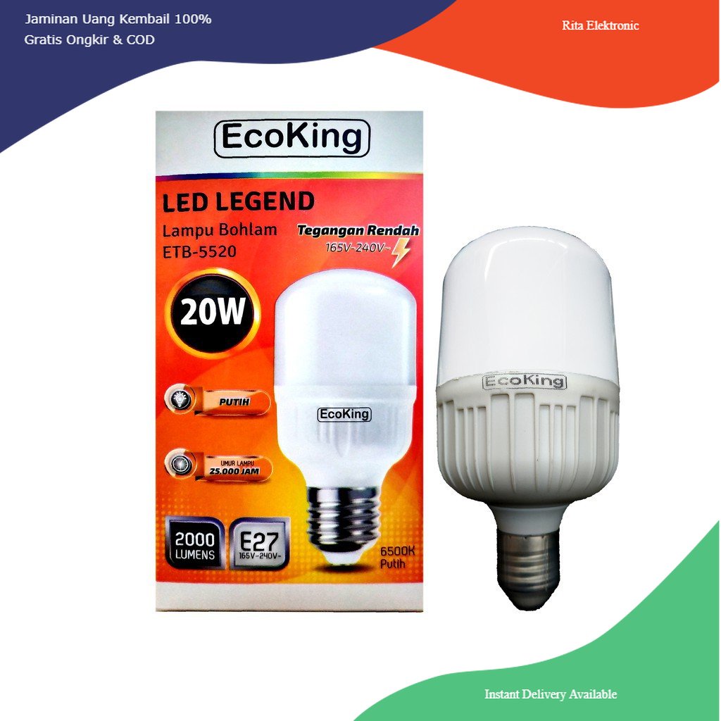 LAMPU LED ECOKING LEGEND