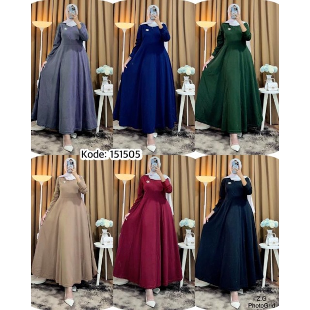 GAMIS POLOS SUPERR MAYUNG / GAMIS UMBRELLA VOXY PREMIUM BUSUI / GAMIS POLOS