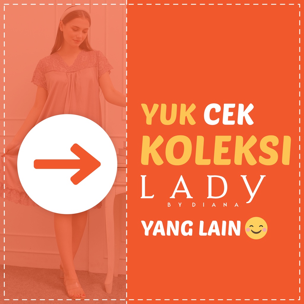 Ladybydiana IRISH SALMON SLEEPWEAR PREMIUM Sexy Dress Bahan Armany Silk dan New Lace Adem &amp; Nyaman Busui Friendly